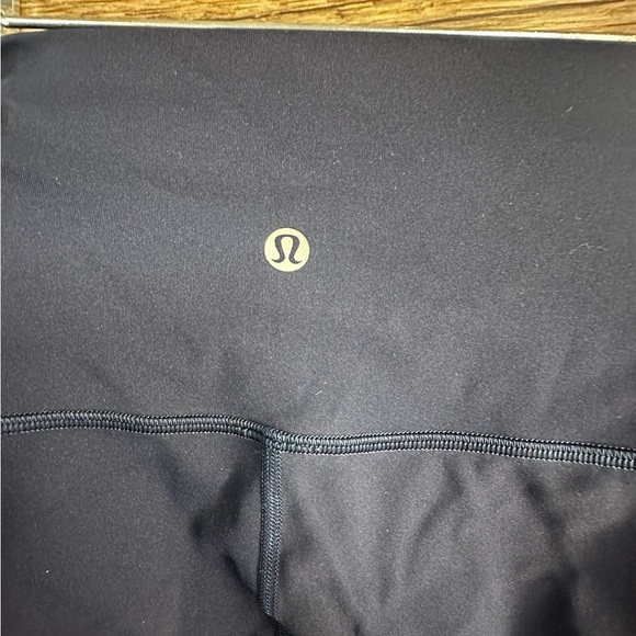 Lululemon Athletica Navy Blue Skull Leggings with High Waistband - Picture 7 of 8